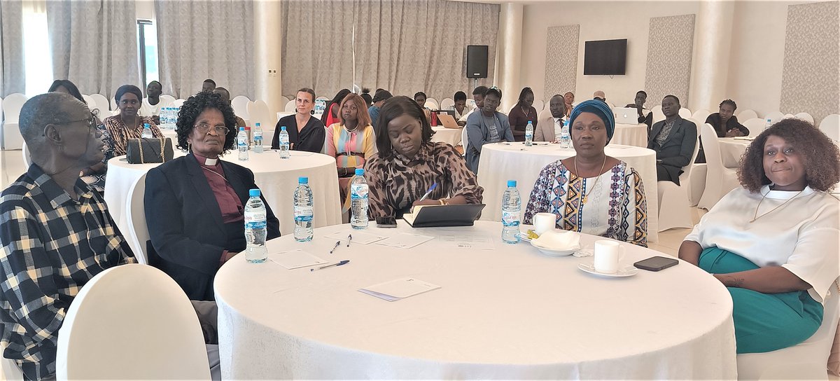 UNFPASouthSudan's tweet photo. Happening now!  The pre-event launch of the book  "What a Godly Privilege to Be Born A man" by Ms. Thabitha Biel Luak.
#Muskaraka4Tanmiya
#3Zeros https://t.co/vDU7j9AMd7