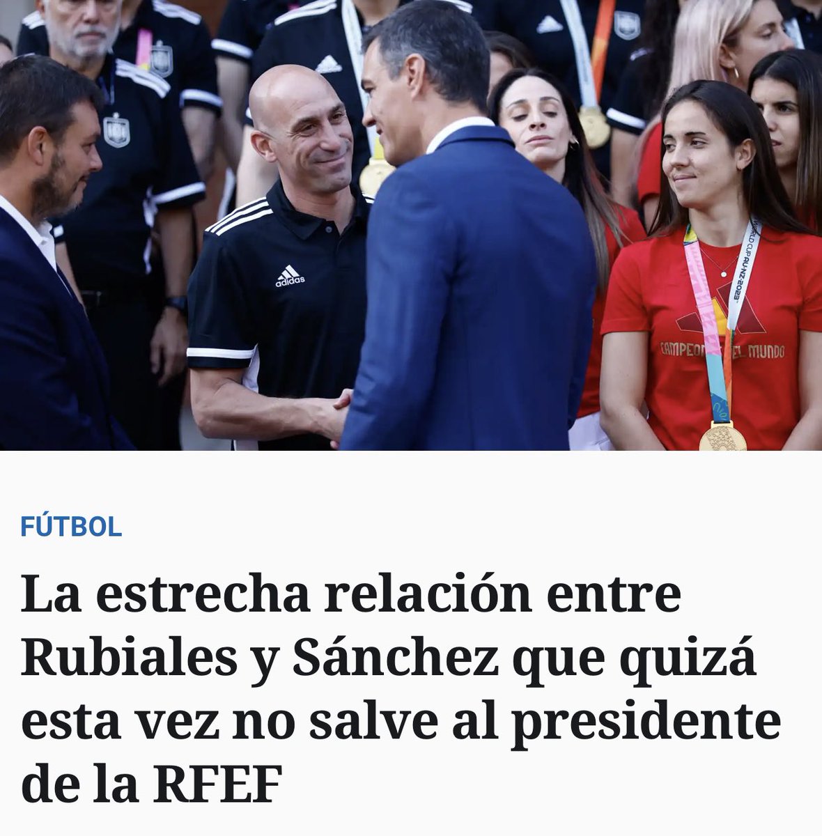 ramseyferrero79's tweet image. Ya no tengo ninguna duda, el Rubi estaba cumpliendo órdenes. Está TODO orquestado #Rubiales #cortinadehumo