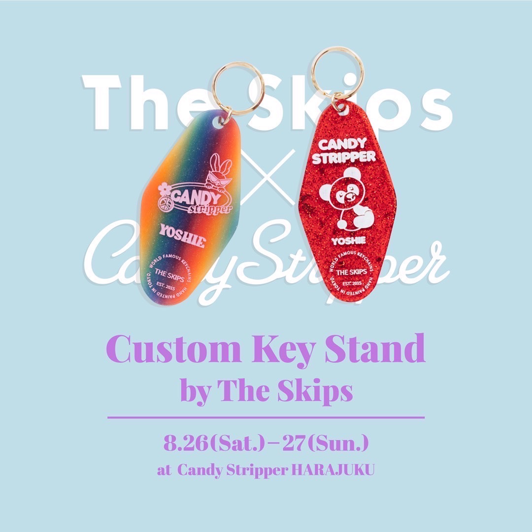 _candystripper_'s tweet photo. 💛SHOP EVENT💛
\本日より2日間限定開催!/
昨年開催し、大好評だった
"Custom key stand by The Skips" &
猫のマークが目印のアイスクリーム屋さん
#UTTHF のPOP UP SHOPが原宿本店に登場!
この機会にぜひ原宿本店にご来店ください♡
🗝https://t.co/VEE3PpqI6u
🍨https://t.co/r6B7X3JCLv https://t.co/a2YxP4C9zn