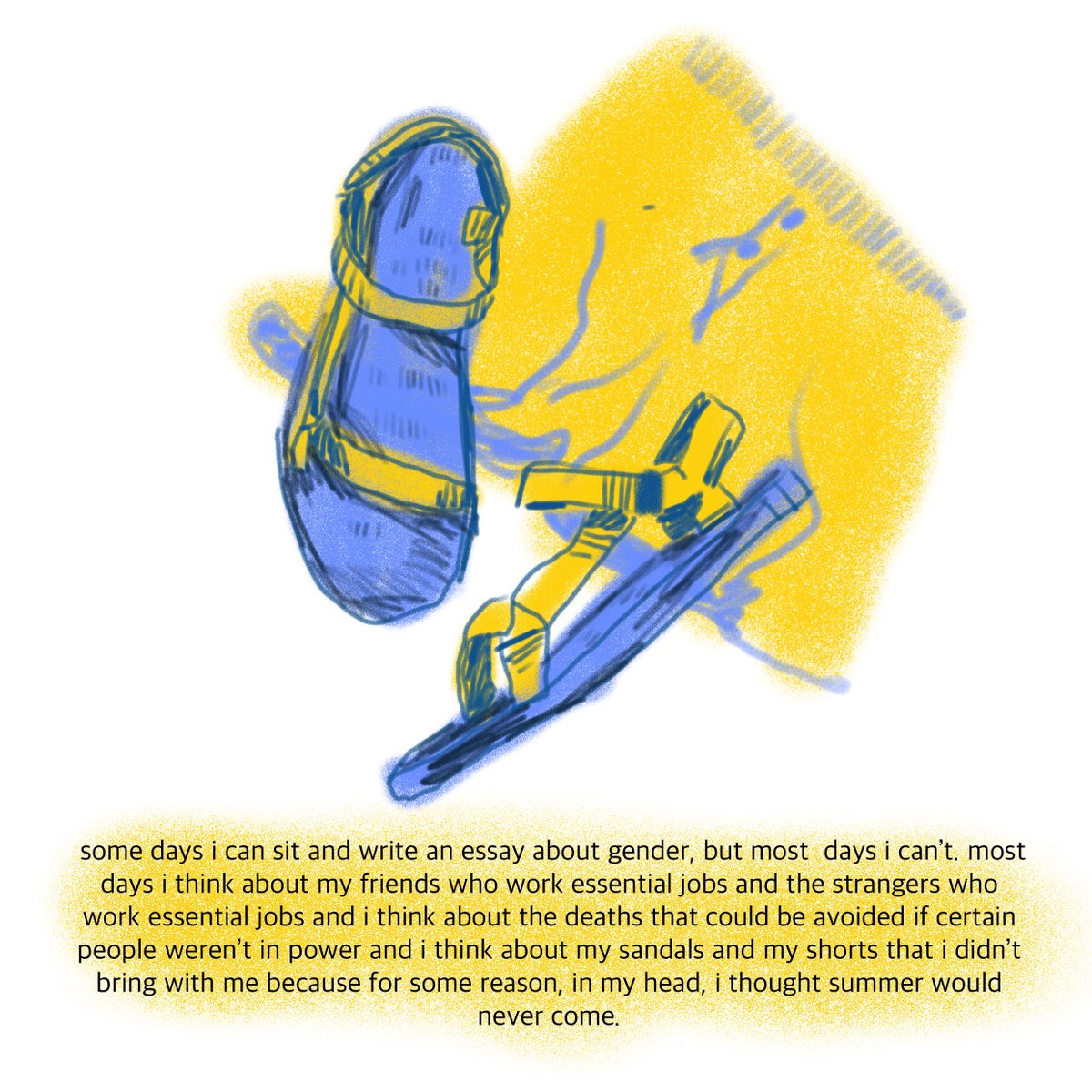 dwelltimepress's tweet photo. A conversation with Tom by Lewis Danielski

A short comic of some of my thoughts while finishing my degree remotely during lockdown.

https://t.co/UjkQ58QOhu https://t.co/N6ls4FGwwt