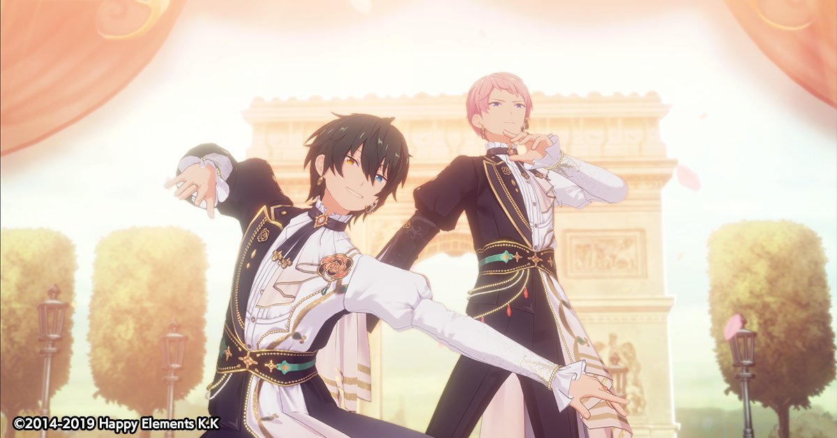 ensemble_stars's tweet photo. 【お知らせ】

『Valkyrie』が歌うイベント楽曲のMVは、アプリでの登場に先行して【本日18時】に公開予定です❗✨

MVはあんスタチャンネルでも公開予定💫
https://t.co/GhUSFNVsXB

ぜひお楽しみに♪

#あんスタ https://t.co/XqBDB2lpVX