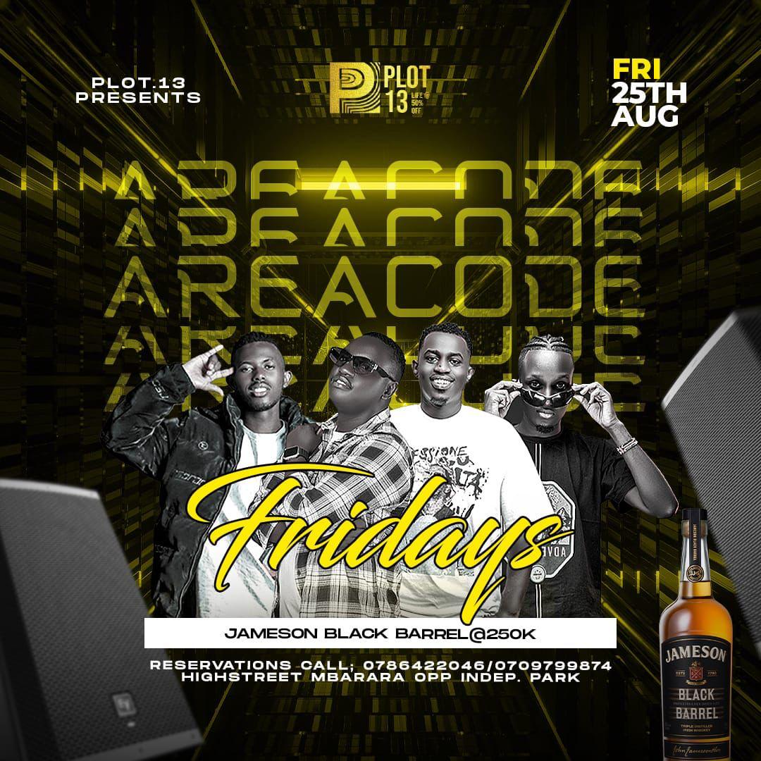 djalberto43's tweet photo. We have tried enough for this week, close those laptops we kick start the weekend if you happen to be in Mbarara this weekend the validest Friday plan is @plot13_mbarara ,come through and Jam with the best.
#AreaCodeFridays https://t.co/92vub6wVT9