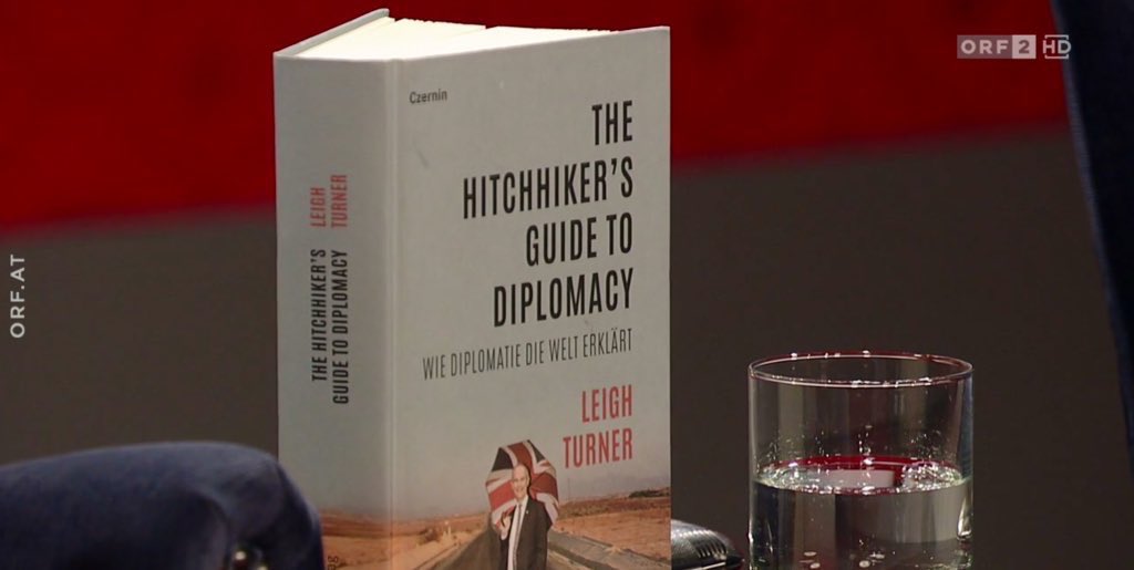 Schön, eine Tasse “Diplomatenmischung” aus Wien zu genießen. Ich freue mich, nächste Woche im <a href="/ORF/">ORF</a> mein Buch “The Hitchhiker’s Guide to Diplomacy” zu diskutieren!  #diplomacy #diplomatie