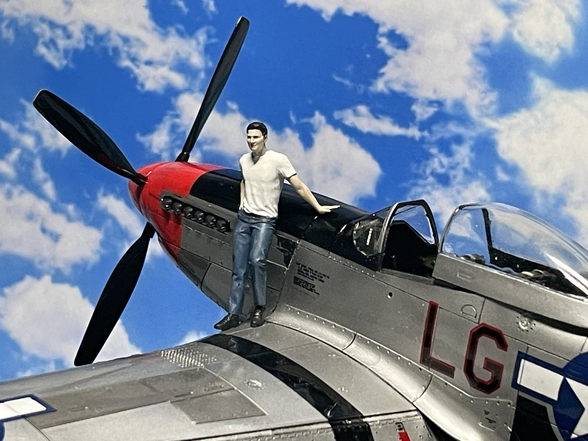 米軍放出品 チャレンジ P51 マスタング トムクルーズ トップガン 空軍 JC Wings P-51D アメリカ陸軍航空軍塗装 映画 トップガン
