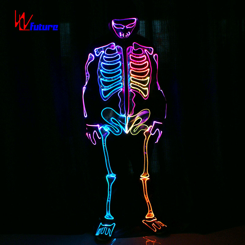 Kaylong1990's tweet image. Halloween cosplay scary skeleton light up costume
Hunan Future Creative Technology Co. , Ltd.  
Website: http://clothesled.comEmail：tianchuang@clothesled.com  
Wechat/WhatsApp： +86 155 7668 1893  #leddress #ledsuit #leddesign #performance #ledfans #gogogirls #gogodancers