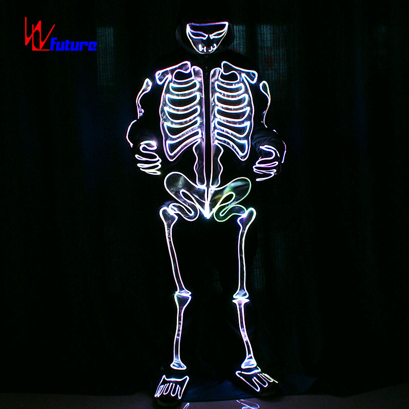 Kaylong1990's tweet image. Halloween cosplay scary skeleton light up costume
Hunan Future Creative Technology Co. , Ltd.  
Website: http://clothesled.comEmail：tianchuang@clothesled.com  
Wechat/WhatsApp： +86 155 7668 1893  #leddress #ledsuit #leddesign #performance #ledfans #gogogirls #gogodancers