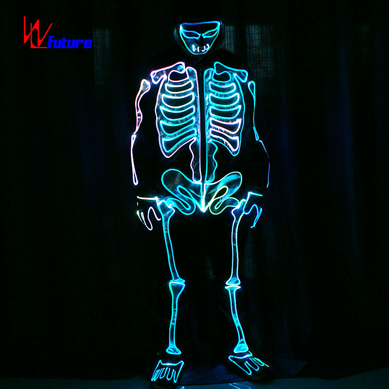 Kaylong1990's tweet image. Halloween cosplay scary skeleton light up costume
Hunan Future Creative Technology Co. , Ltd.  
Website: http://clothesled.comEmail：tianchuang@clothesled.com  
Wechat/WhatsApp： +86 155 7668 1893  #leddress #ledsuit #leddesign #performance #ledfans #gogogirls #gogodancers