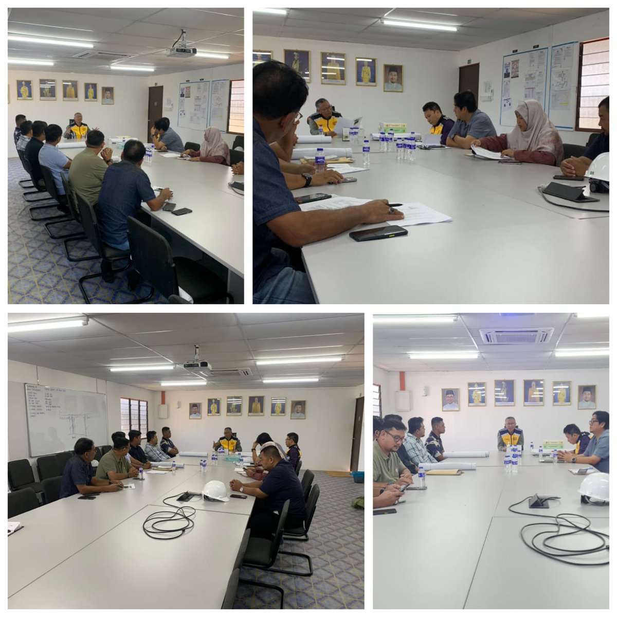 Lwatan krja Pengarah Rekabentuk CKM <a href="/suhailimansor/">Suhaili</a> ke projek IPD Hulu Trg. Pesanan&amp;teguran yg dsampaikn akn kami ambl tndakn sgera bg memastikn projek dpt disiapkn dgn baik mngikut spesifkasi, jdual&amp;khendak pelanggan.
#TogetherWeDeliver
<a href="/IrZulkifli3/">Ir Zulkifli Abdul Rashad</a>
<a href="/HasliJKR/">Hasli Ibrahim (Ir. Dr.)</a>
<a href="/Ir_Humaizi/">Ahmad Humaizi</a>
<a href="/me03594/">Hj Mohamad Amir</a>