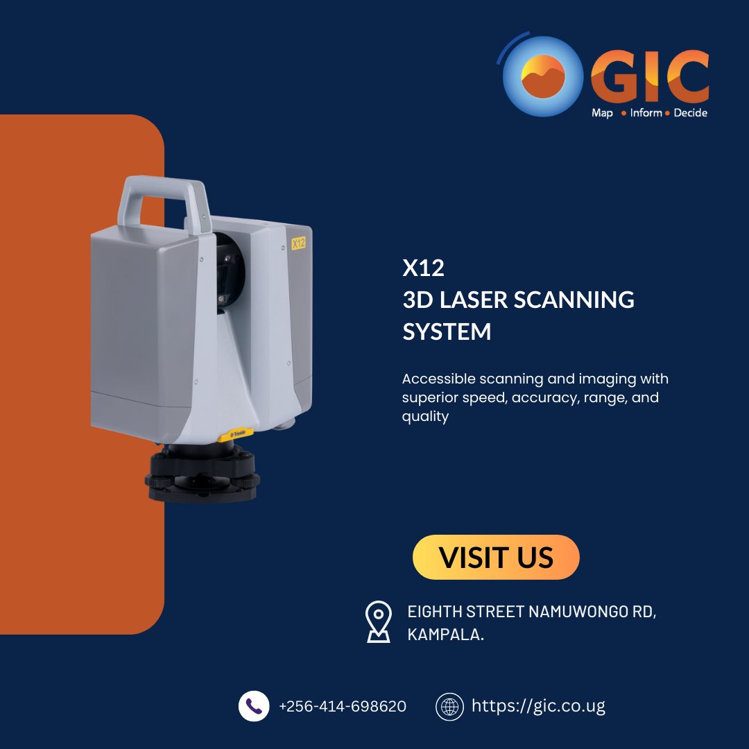 The Trimble X12 3D Laser scanner provides high-end laser scanning with exceptional scanning speed and range combined with laser-focused accuracy and imagery, discover more with us.
#mapping #surveying #surveyequipment #trimble