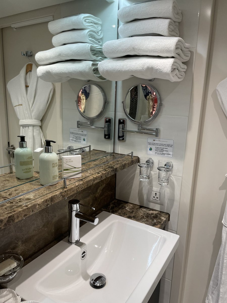 BlondesCruise's tweet photo. About to set sail on @AmaWaterways from Amsterdam for a river cruise down the Rhine. So https://t.co/j7hbdWpdxF AMA-amazing! #cruise #rivercruise #rhine #cruiseblondes #cabin #AmaLucia #presstrip #ad https://t.co/xKCzwbkstZ