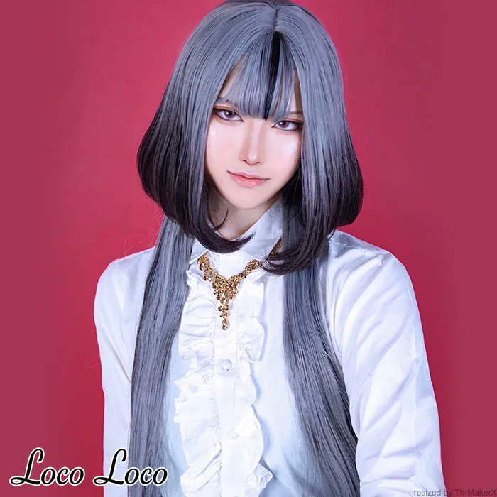 LocoLoco0011's tweet photo. 🍀気軽にイメチェン！プレゼントキャンペーン🍀

がっつりハイレイヤーのウルフカットロングウィッグ✨
シルバーベースにブラックのグラデ、メッシュが個性的でオシャレ🎵1名にプレゼント🎁

🌸フォロー＆RTで応募完了
🌸締切　8月31日

▼商品はこちら▼ 
https://t.co/2etahTcCIm 

#wig https://t.co/xGPBUcPd2p