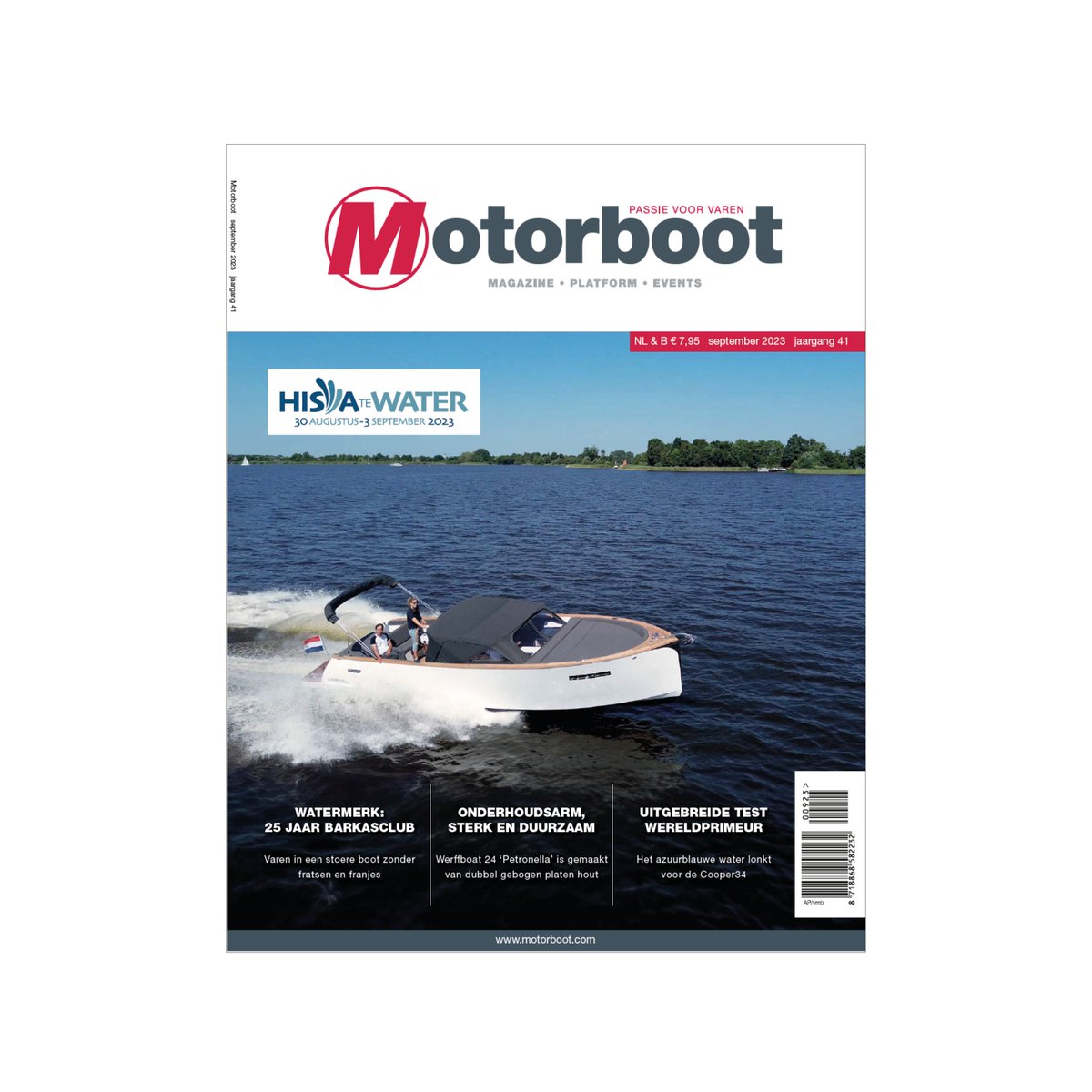 Vanaf vandaag verkrijgbaar bij de boekhandel en bij de abonnees op de deurmat: het septembernummer van Motorboot. 📷 Bestel het septembernummer op onze website: motorboot.com/webshop/ of kijk voor een verkooppunt bij jou in de buurt: motorboot.com/verkooppunten/. Veel leesplezier!