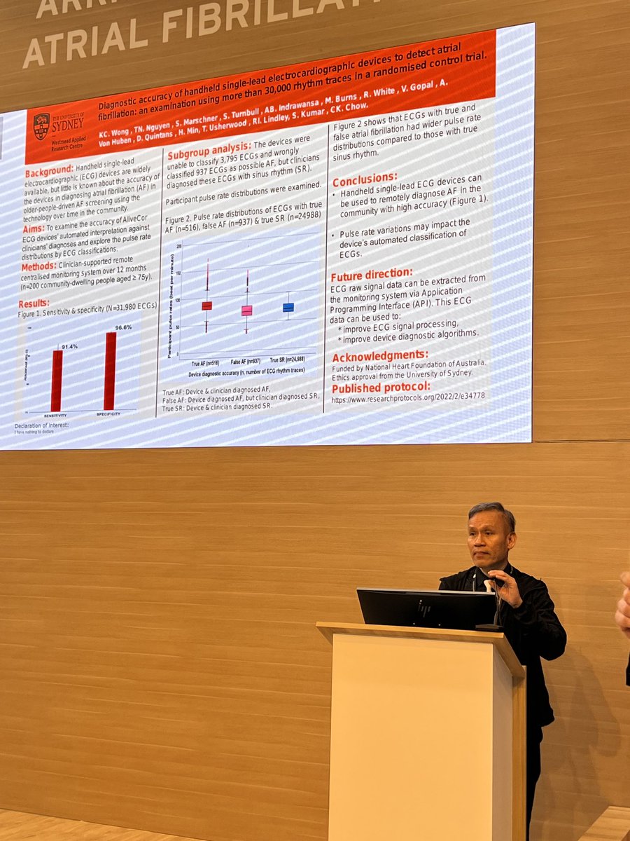 Clara Chow (@clara_chow) on Twitter photo Congratulations Dr Kam Wong, 1st off block, presenting one of his <a href="/Sydney_Uni/">University of Sydney</a> <a href="/WARC_USYD/">Westmead Applied Research Centre #WARC_USYD</a> #phd papers <a href="/escardio/">European Society of Cardiology</a> #ESC2023 in Amsterdam Congratulations Dr Kam Wong, 1st off block, presenting one of his <a href="/Sydney_Uni/">University of Sydney</a> <a href="/WARC_USYD/">Westmead Applied Research Centre #WARC_USYD</a> #phd papers <a href="/escardio/">European Society of Cardiology</a> #ESC2023 in Amsterdam