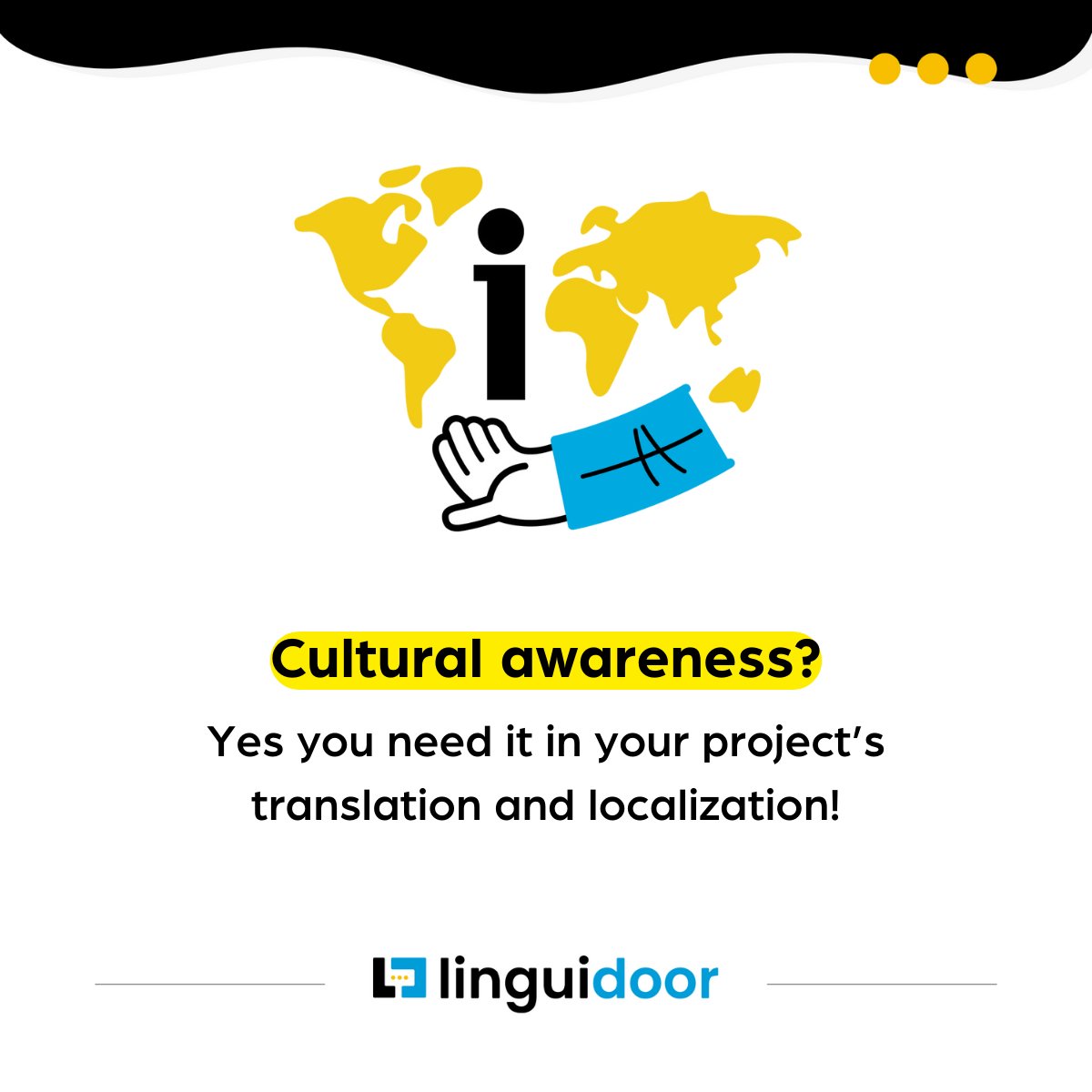 linguidoor's tweet photo. Navigating the Cultural Landscape in Translation and Localization 🌍✨ 
Embrace the power of cultural awareness in your projects.
#TranslationAndLocalization https://t.co/e3uGPoI4qQ