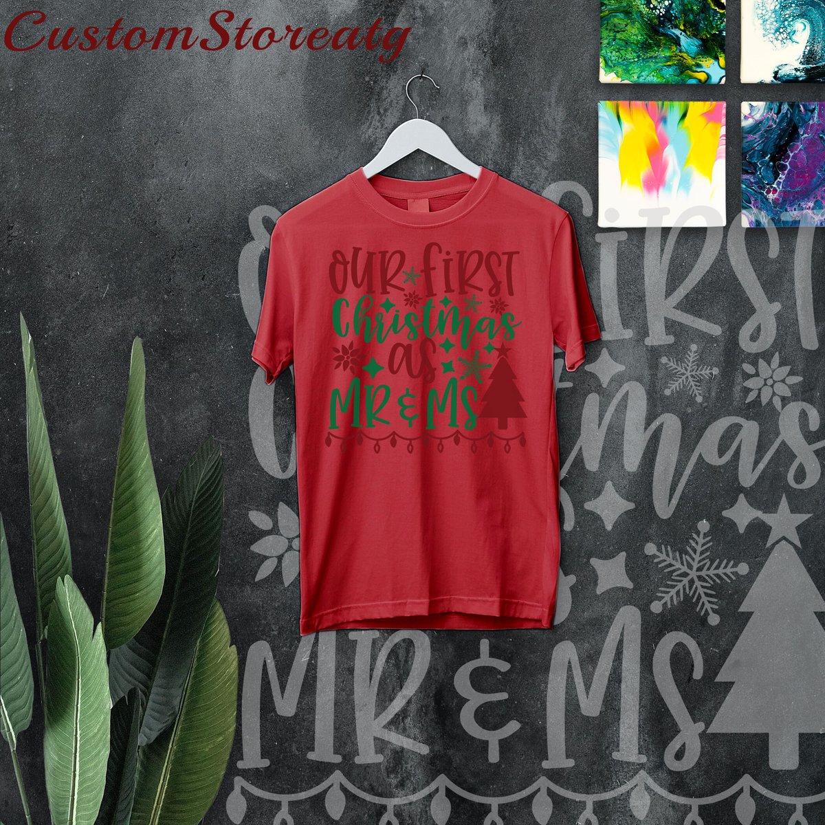 customstoreatg's tweet photo. Our first Christmas as Mr. &amp; Ms. T-shirt, My Favorite Color is Christmas Lights, Christmas T-Shirt
#ChristmasShirt https://t.co/GYSlC0XYmc