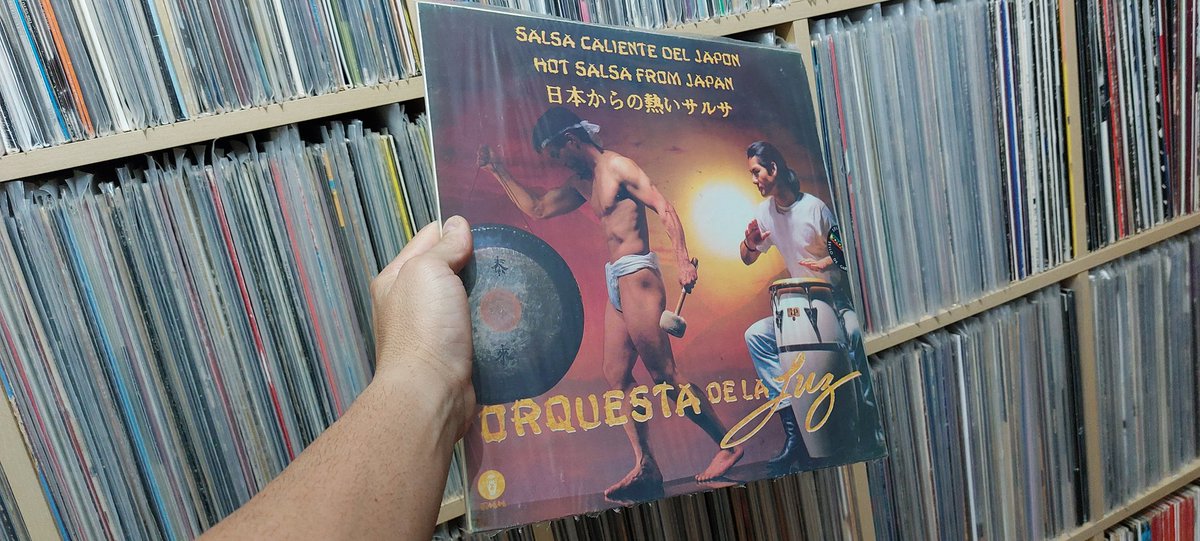 djyeraflavor's tweet photo. MY CLASSIC FRIDAY! Orquesta de la luz #salsacalientedeljapon cosecha del 90 #classicfriday #mycollectionvinyl #salsa #onlygoodmusic https://t.co/CA4IT3jOAY