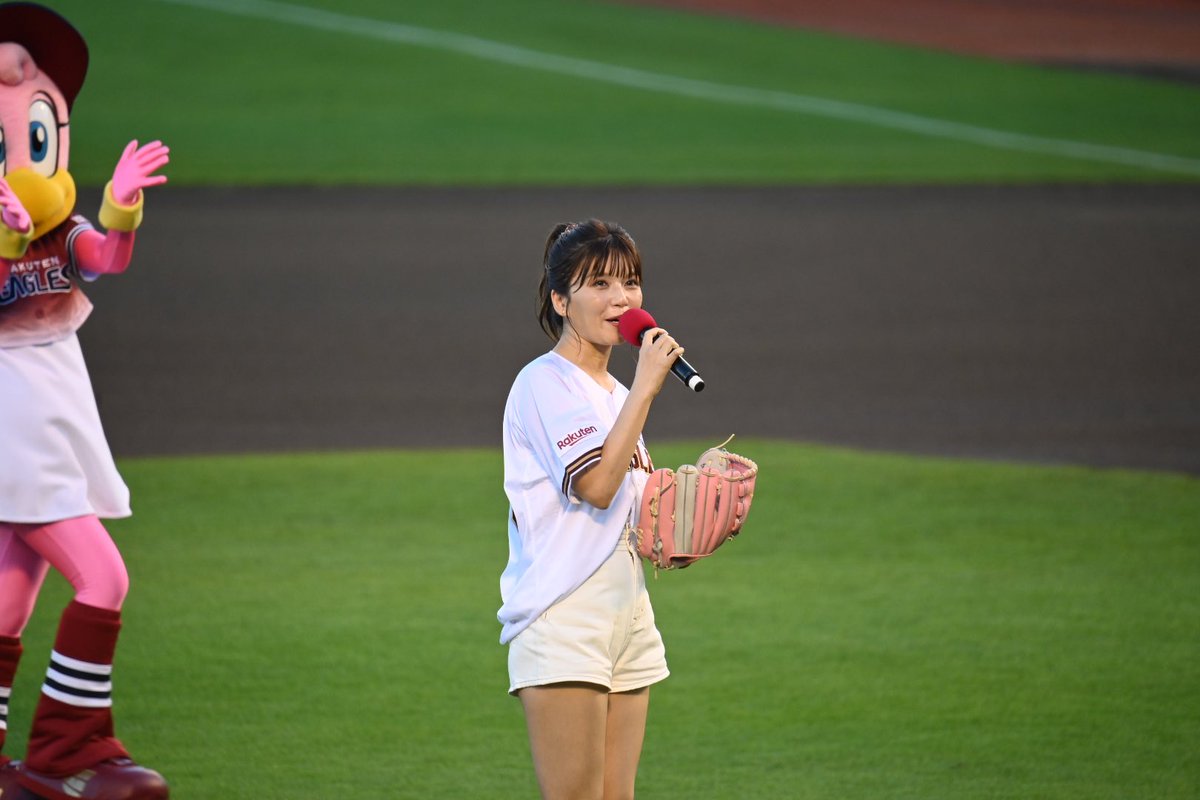 shinyaS15silvia's tweet photo. 個別に送らせて頂こうと思ったら今承認とかで面倒くさいことになってるみたいなんで名前なしこちらからどうぞ(^^)
#宇野実彩子　さん
#宇野ちゃん
#AAA
#楽天イーグルス
#RakutenEagles 
@uno_uno_0716 https://t.co/sGguVoqdzg