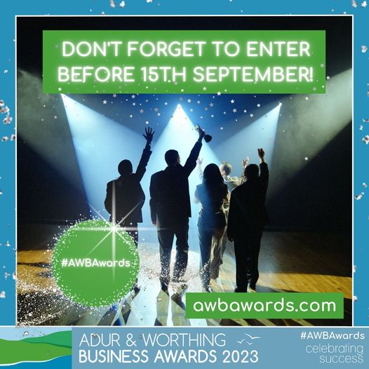 worthingandadur's tweet image. ✨ Let's celebrate our local success stories!✨

Who would you nominate for the Adur and Worthing Business Awards?
Don't delay, let's get our incredible local businesses recognised! 
Entries close on 15th September!

awbawards.com/nomination-for…

#AWBAwards #Worthing #Adur