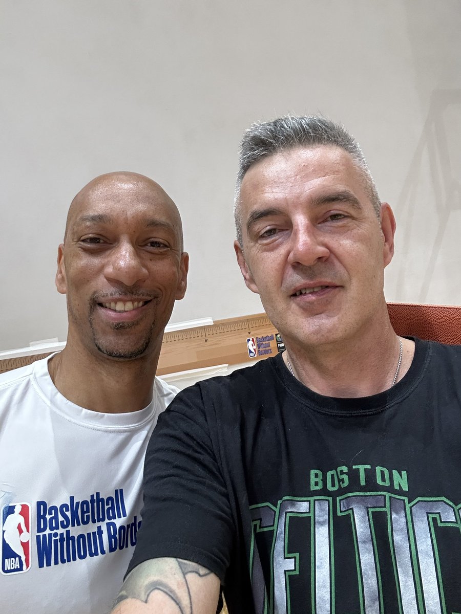 Representing Good Old @BIGEASTMBB :) #KerryKittles #BigEast #ProvidenceCollege #Villanova #Nets #NBA #NBAPl #BasketballWithoutBorders #BleedGreen