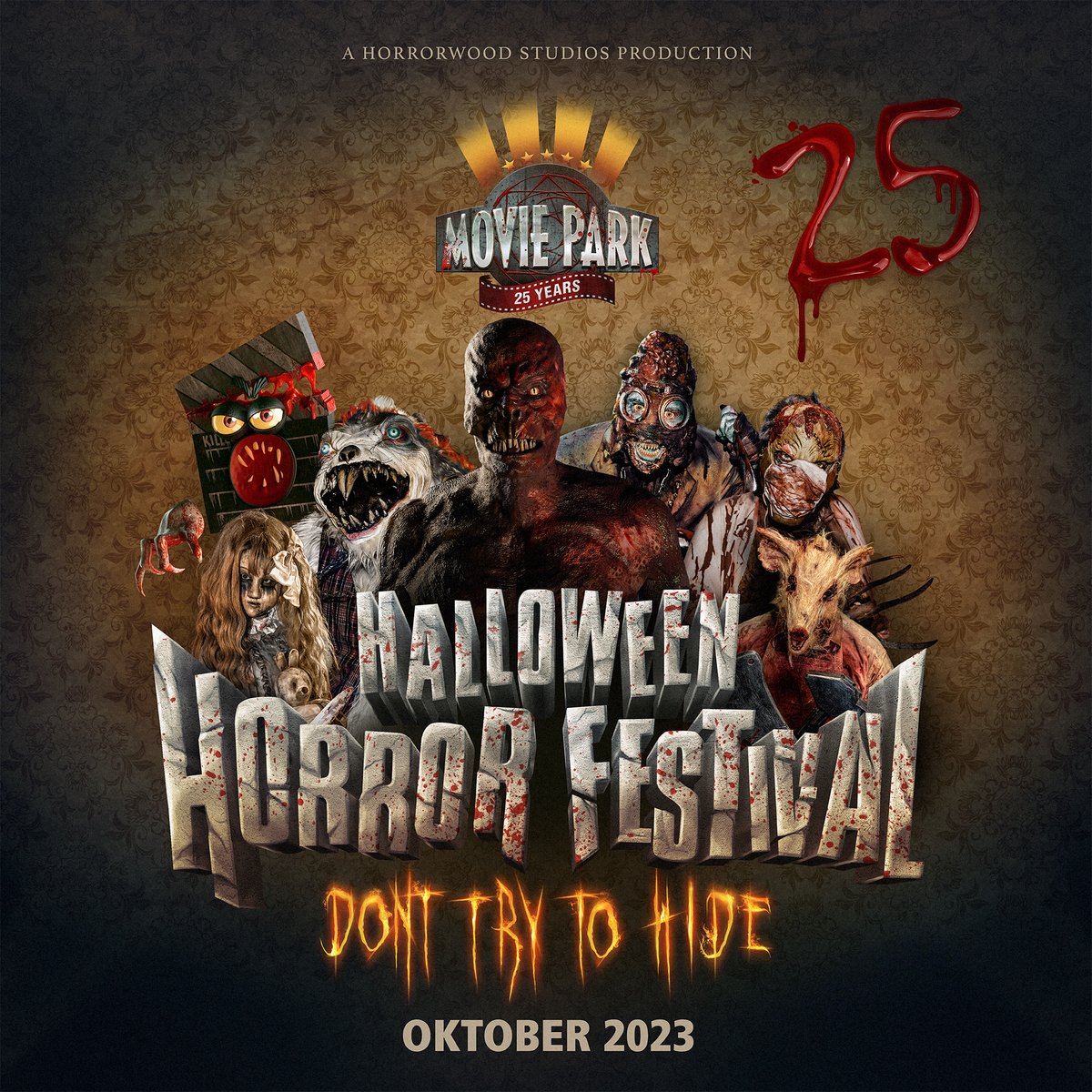 IMAmotion is happy to play a big role in this year‘s Halloween Horror Festival at Movie Park Germany! Starting with the creation of the official logo and key visual for the event, our team is busy creating scary new experiences and shows, we‘ll tell you more about real soon!
