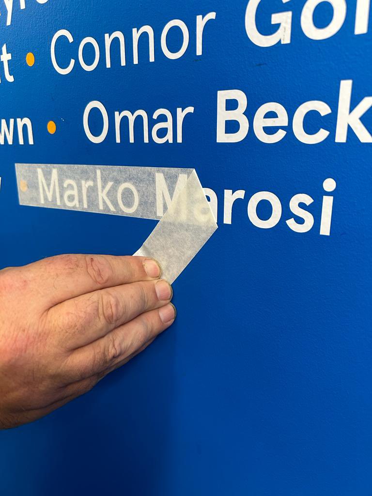 Cyclone_Signs's tweet image. Congratulations to @MarosiMarko for his 100th game for @shrewsburytown FC, great to have added you to the 100 wall!

#cyclonesigns #football #shrewsburytown #STFC #markomarosi #100games #vinyllettering #vinylgraphics #wallgraphics #shropshire #shrewsbury