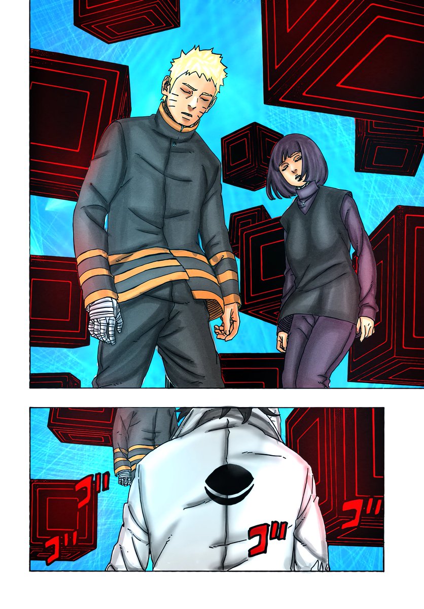 Boruto two Blue vortex chapter 1 Coloured Thread 🧵 #Boruto https://t.co ...
