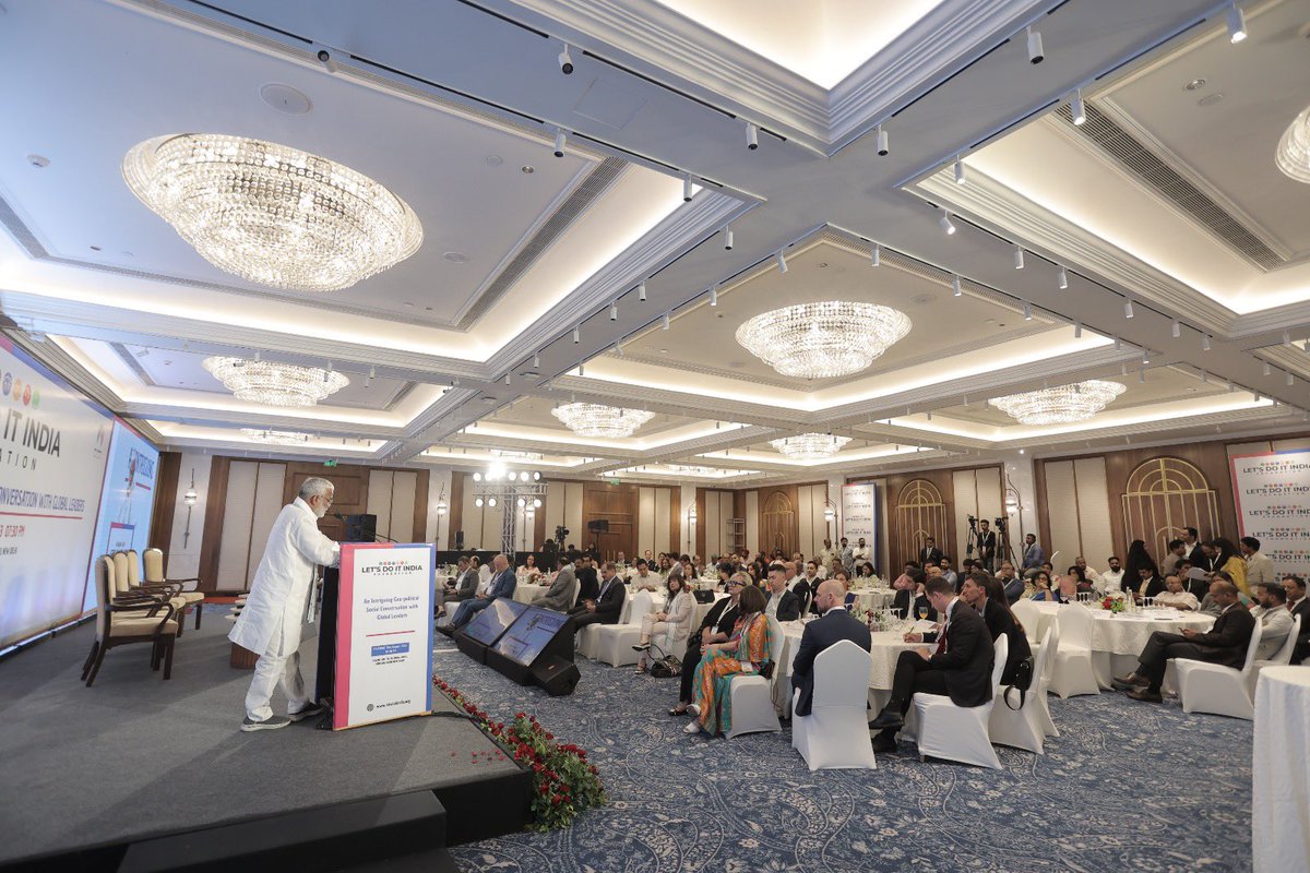 Attended an event organised by ‘Let’s Do it India’ foundation in New Delhi where I had the privilege of engaging with dignitaries from across the globe. 

While addressing the event I emphasised on the transformative journey of India &amp; Uttar Pradesh under PM Shri <a href="/narendramodi/">Narendra Modi</a>