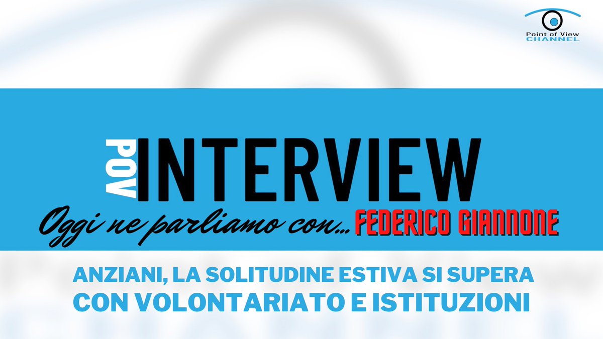 POV INTERVIEW - Anziani, la solitudine estiva si supera con volontariato e istituzioni

Guarda il video👇
youtu.be/E8GgN_jsR_Q

#anziani #estate #solitudine #politica #istituzioni #volontariato #FondazioneOperaDivinRedentore