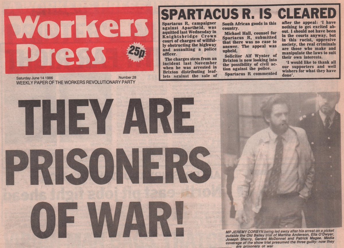 CannyJimKenny's tweet image. Persistent support for multiple antisemites, most notoriously Raed Salah
Refusal to blame Putin for Crimea invasion (Morning Star, 2014)
Old Bailey arrest for supporting IRA (1986)
That’s just three examples. The idea the UK public would ever get behind such a man is laughable.