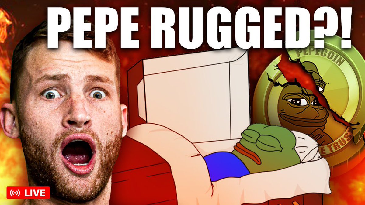 Sheldino_D's tweet photo. Pepe rugged? Let’s speak about what could happen here next 
Plus let’s speak about the next big Bitcoin move as the bears are running low on time for a push to 20K and if they don’t get it right there will be a big short squeeze to the upside 

https://t.co/ubdraRBq7p https://t.co/fUZJise0i4
