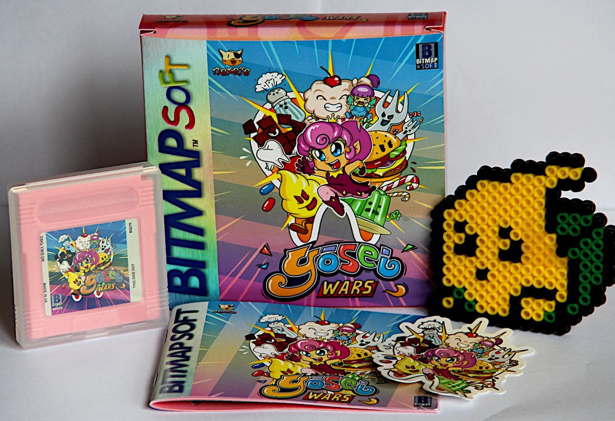aiguanachein (@aiguanachein) on Twitter photo #YoseiWars by <a href="/nekete/">Nekete</a> arrived home!😀
A game for #gameboy/#gameboycolor I was really looking forward to, #ZGB powered (thanks to <a href="/Zal0/">Zalo</a>👍) comes with music by <a href="/tachbach/">tacha</a>🎶 and a gorgeous cover by <a href="/DanySnowyman/">Daniel Nevado</a>🎨.
Lovely edition <a href="/BitmapSoft/">BitmapSoft</a>!☺️ #YoseiWars by <a href="/nekete/">Nekete</a> arrived home!😀
A game for #gameboy/#gameboycolor I was really looking forward to, #ZGB powered (thanks to <a href="/Zal0/">Zalo</a>👍) comes with music by <a href="/tachbach/">tacha</a>🎶 and a gorgeous cover by <a href="/DanySnowyman/">Daniel Nevado</a>🎨.
Lovely edition <a href="/BitmapSoft/">BitmapSoft</a>!☺️