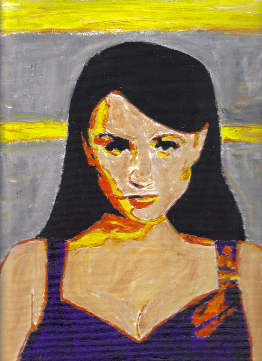 SteveHorsfallA1's tweet photo. Portrait  of the Day      
         
                     'Emma Pierson '   

 #Art #Portrait 
#EmmaPierson #HotelBabylon 
#FridayFeeling #FridayVibes 

https://t.co/pIQ0kfj7SL https://t.co/EZIzsLxPwa