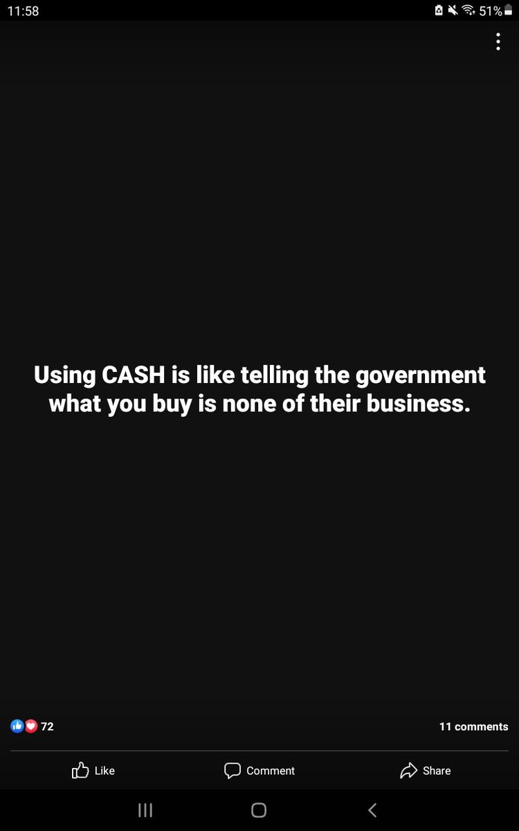 DeanFlewelling's tweet image. They don't tell you all what they do or buy with your tax money , so why should they know what we do or purchase for ourselves ? #Nunya ☕