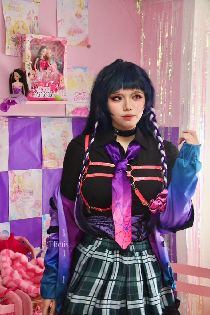 Thetisoo7's tweet photo. 🌂🕸️
#Melocopic 
#Melocosplay
#MelocoKyoran https://t.co/1gpMj9Catb