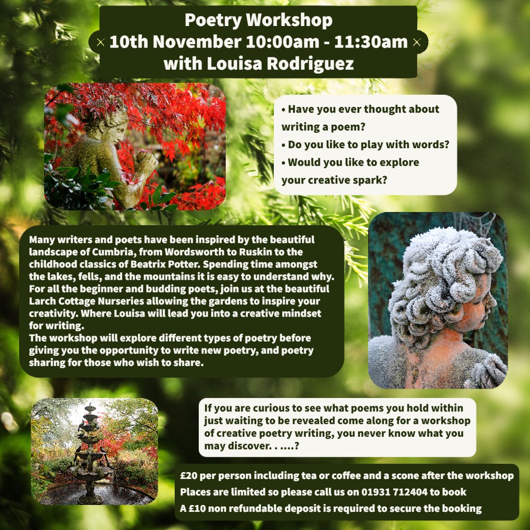 larchcottage's tweet photo. Check out our winter workshops by visiting the events page on our website https://t.co/L5Zz8BRTyT
#needlefelt #needlefelting #poetry #creativewriting #poetryworkshops  #poetryworkshop #craftworkshops #craftworkshop #feltingworkshop #wetfeltingtechnique  #feltart #feltartist https://t.co/yVVi3cnORn