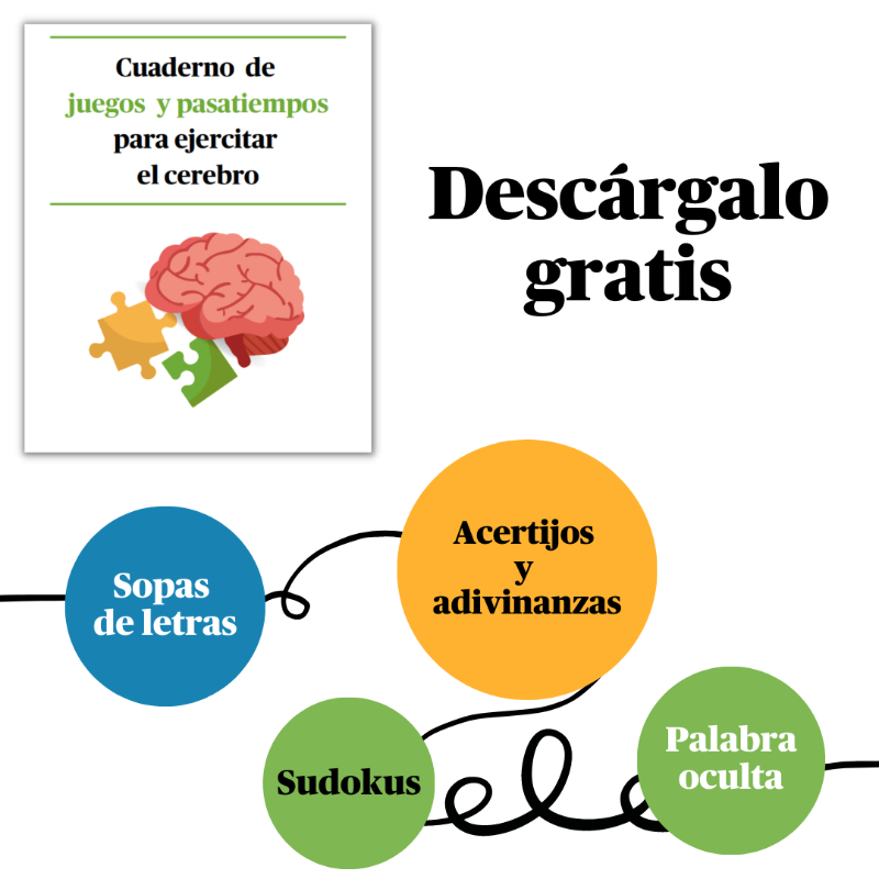 fpmaragall's tweet photo. 🟢​ Desde la Fundación Pasqual Maragall queremos que puedas ejercitar tu cerebro de la forma más entretenida posible, por eso hemos preparado este cuaderno lleno de actividades. 📩​ ¡Entra y recíbelo gratis en tu correo!