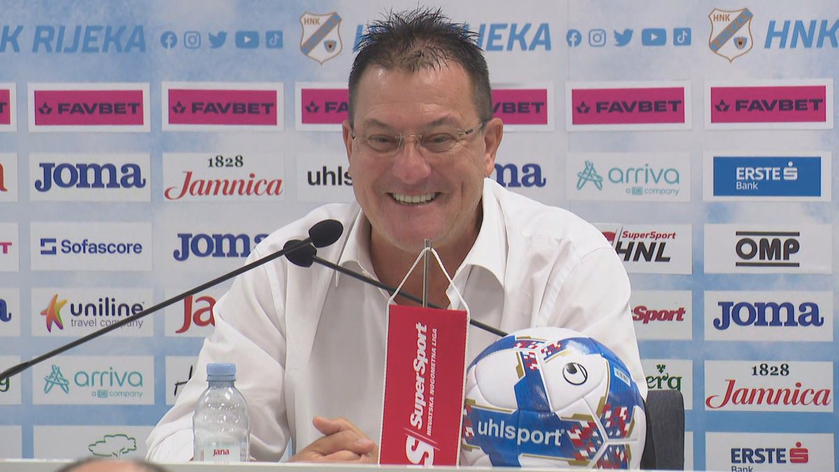 HRTsport's tweet photo. Predsjednik @NKRijeka Damir #Miskovic najavio da uprava riječkog kluba u nedjelju neće u maksimirsku ložu, nego će biti s navijačima na jugu! #1HNL #NKDinamo >>> https://t.co/EdXcFuXhk4 https://t.co/evGxRw49UT
