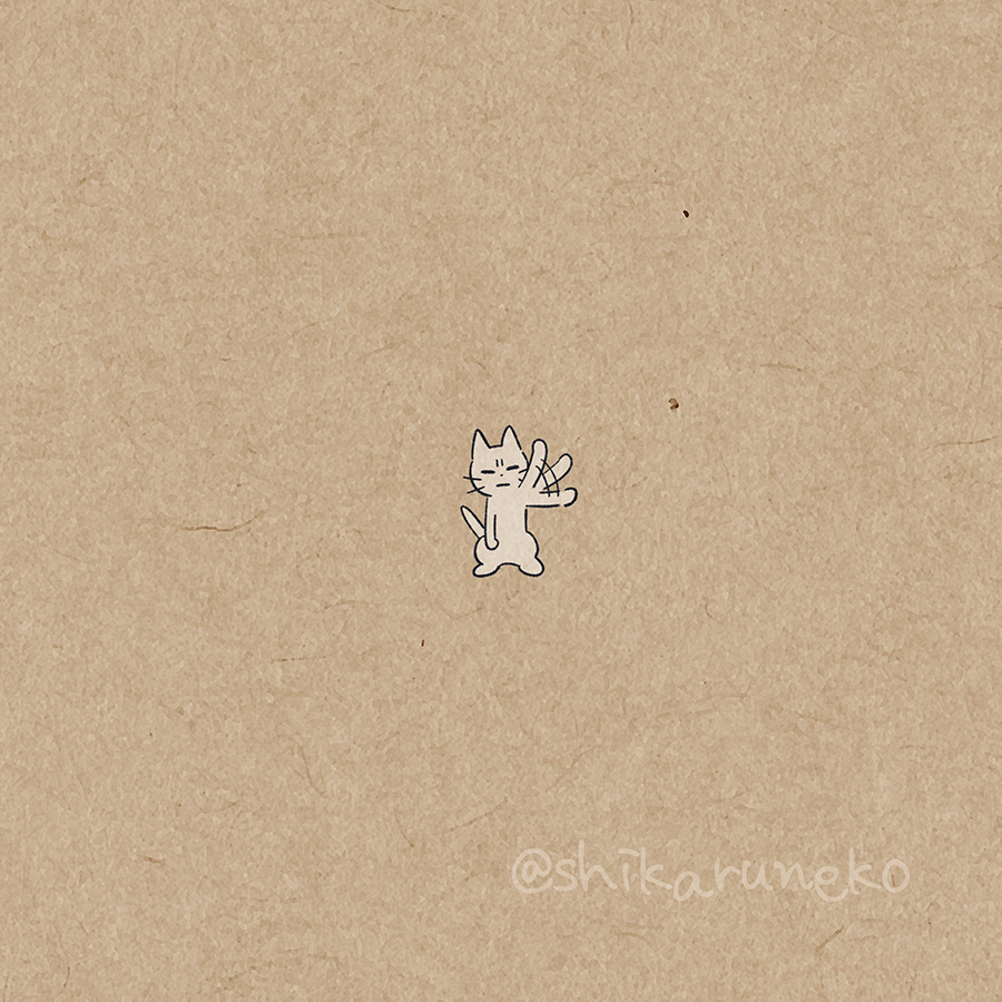 閉じても閉じてもまたXを開いてしまう人を叱ってくれる猫