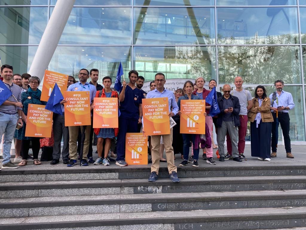 ⁦<a href="/BMA_Consultants/">BMA Consultants</a>⁩ ⁦<a href="/NHS/">@NHS</a>⁩ #staffretention #uclh #NHSfuture #supportjuniordoctors