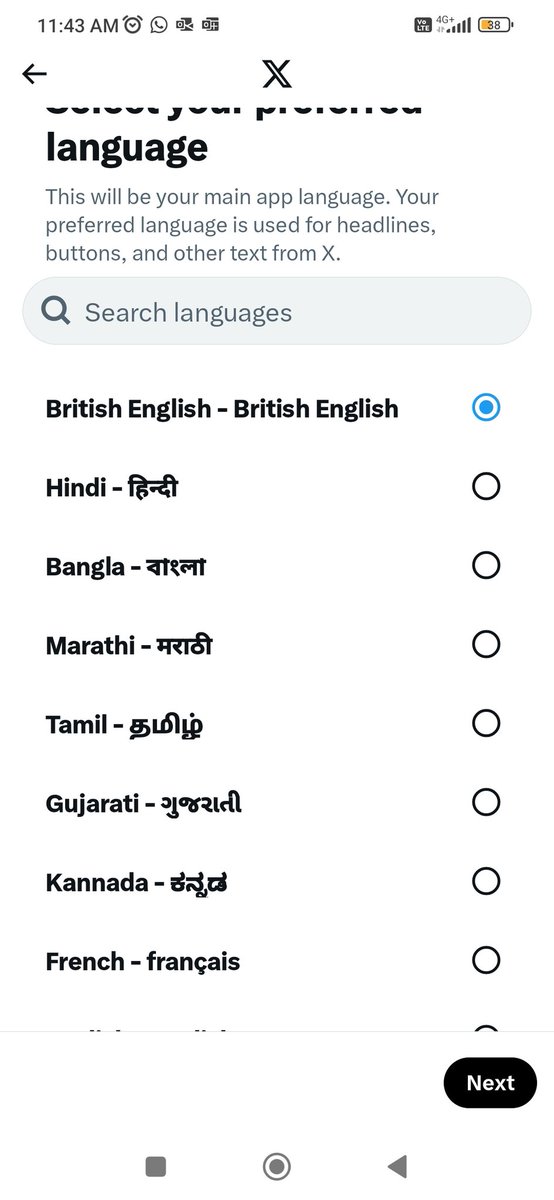 @elonmusk Update Twitter(X)!
An update in which our app needs to provide services in a language which is the most spoken language in South India, also known as #ItalianOfTheEast, the language's song #NaatuNaatu won Oscars. It's non other than #Telugu𓃵 
#తెలుగులోకావాలి #ServeInOurTelugu