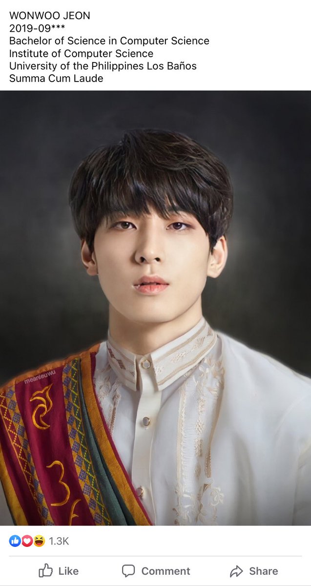 coupofjosh's tweet photo. #minwon short filo au

graduate na si wönwoo! his graduation post brought quite attention to the public when people claim he ghosted them, pano yan eh parang siya naman ata yung na-ghost? https://t.co/WfLquJJqQ0