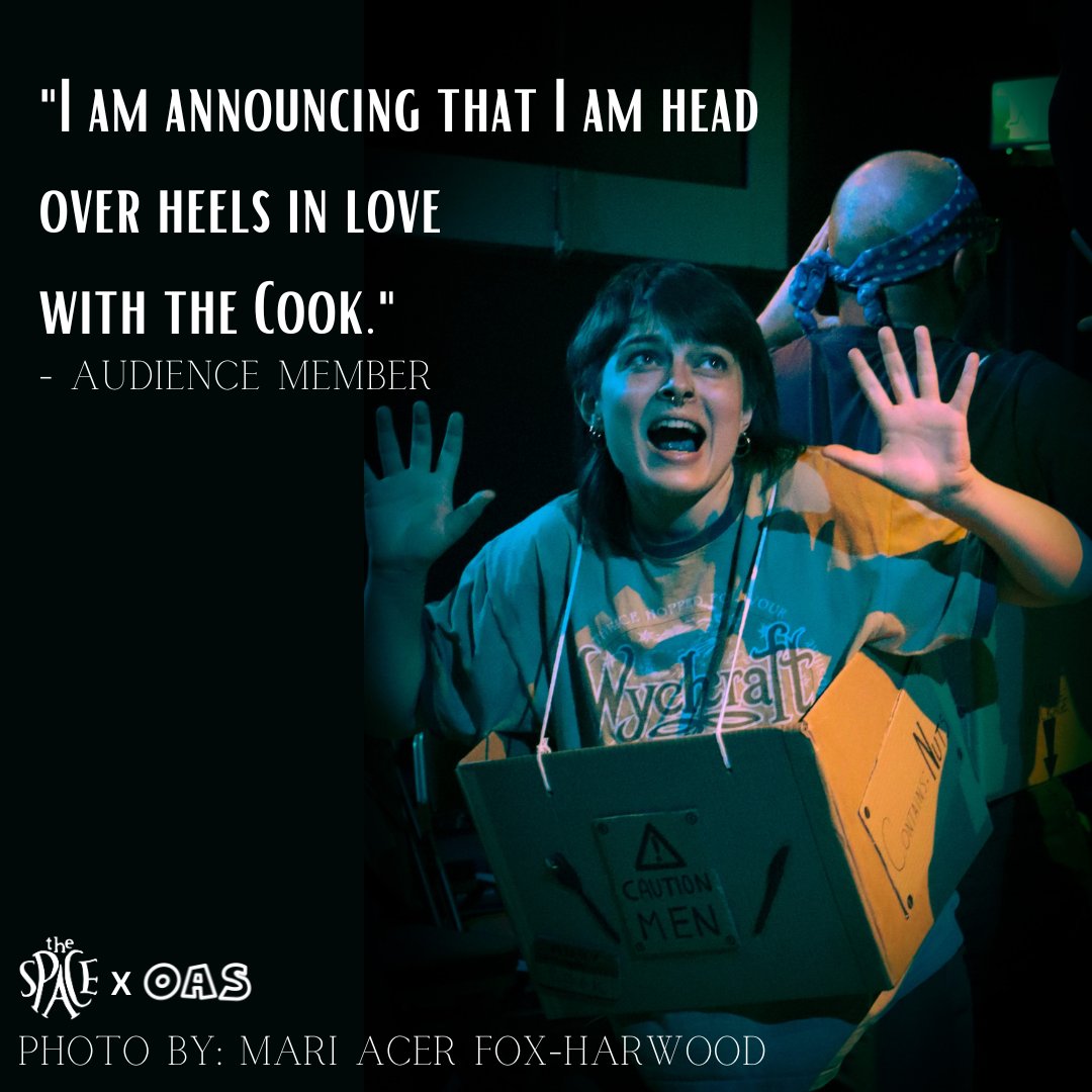 We love our Cook so much! The nicest and most loyal of the crew! This audience member agreed fully that the Cook is the best of the best 🙌

Here's the link to the in person show:
Space.org.uk/event/a-health… 
AND tonight's livestream: 
space.org.uk/event/a-health…