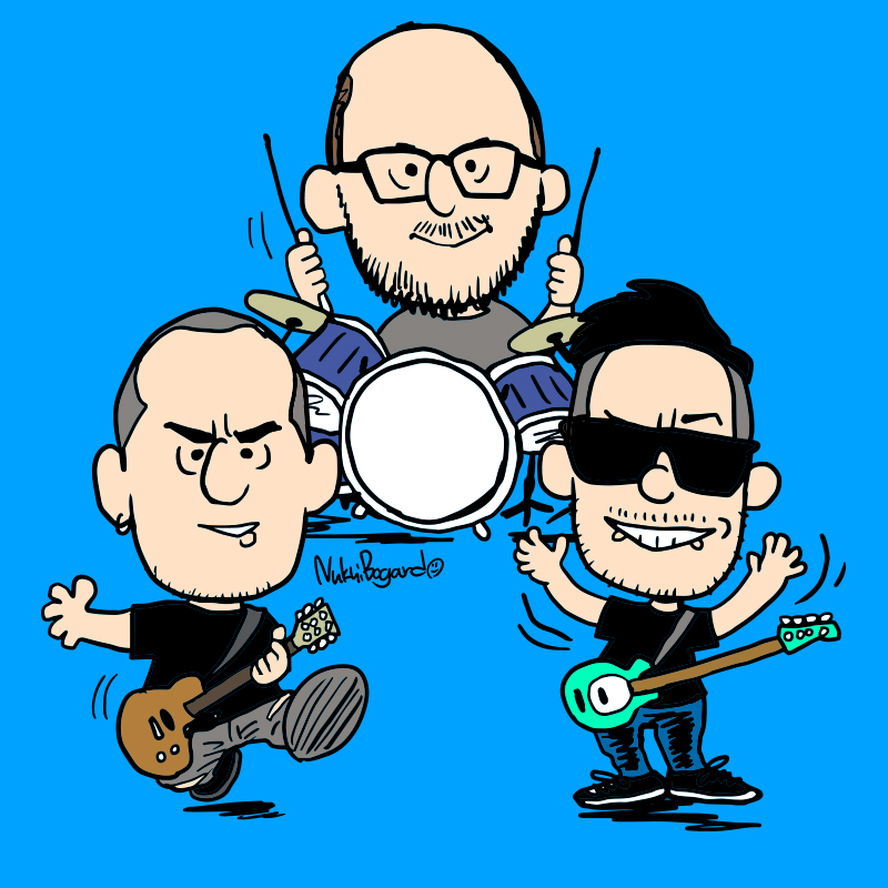 nukuibogard's tweet photo. MxPx

#fanart
#Mxpx 
#PunkRock #findawayhome
#似顔絵 #イラスト #パンク https://t.co/q9YBACfBNE