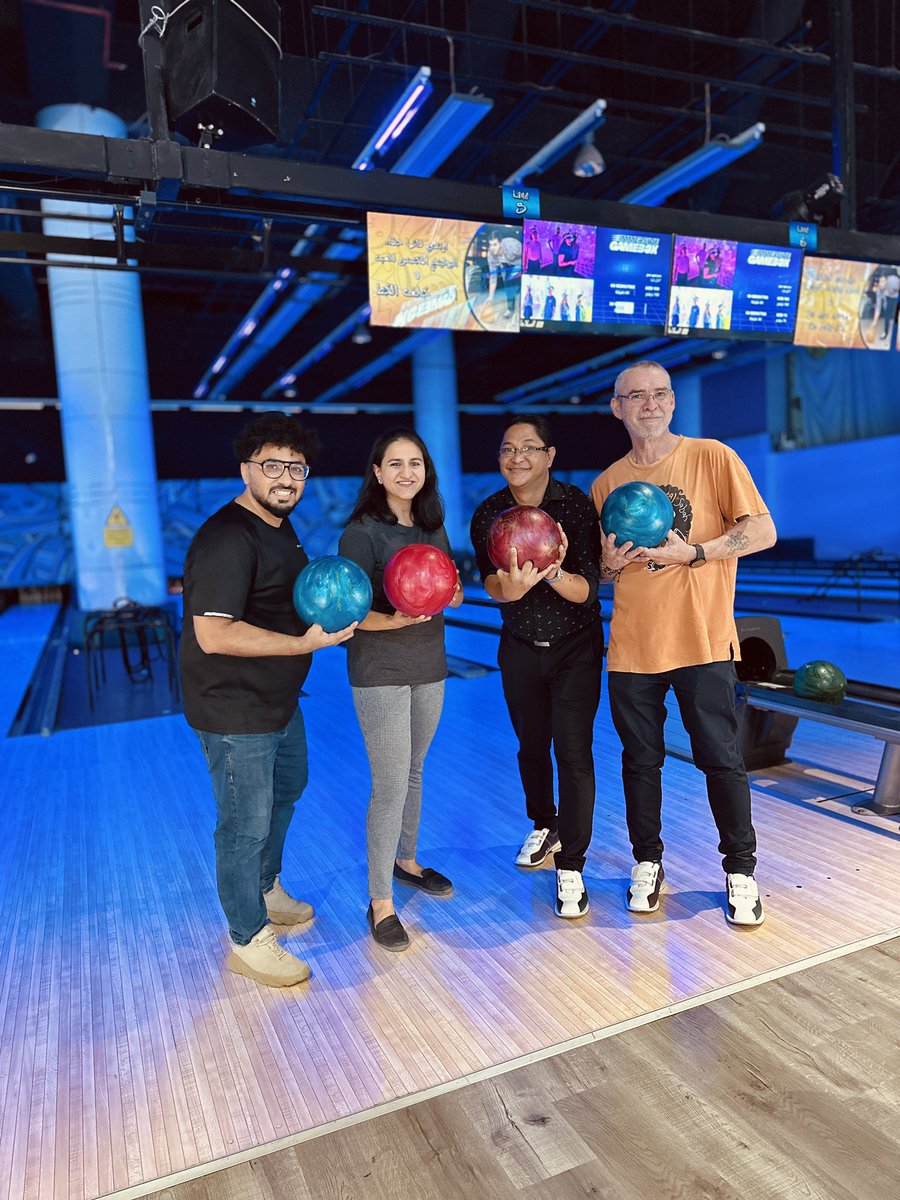 Strikes 🎳 , Smiles 😃, and Staff Wellbeing! ♥️ Our fantastic bowling event yesterday was the perfect way to recharge our team before the school year kicks off on Monday! 

#BacktoSchool #staffwellbeing #TeamNewlands #Wellbeing #beingwelldubai #KHDA #Beaconhouse #NewlandsWay