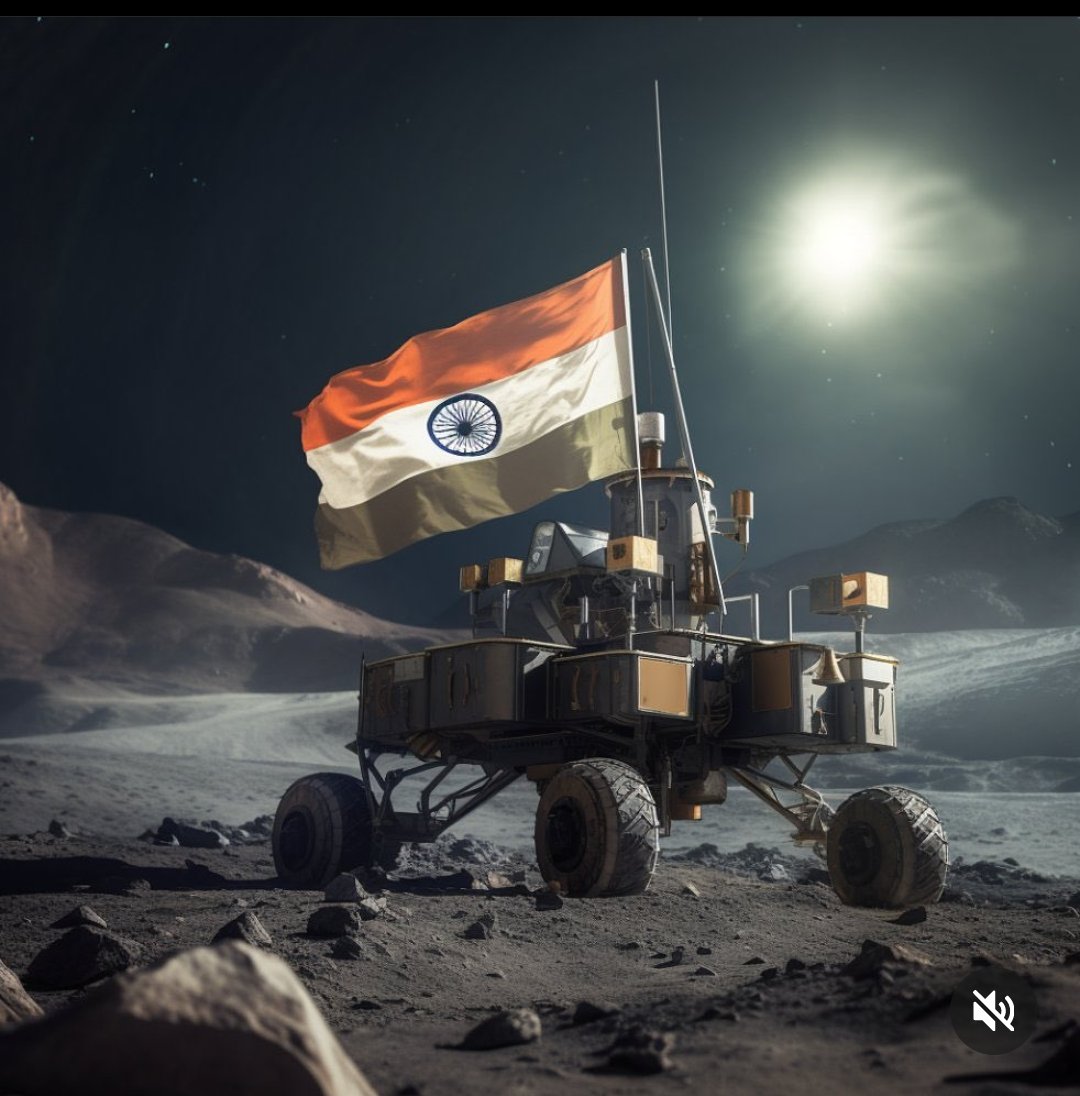 Plutonian99's tweet photo. Chandrayaan 3 mission's success tells a lot about how to overcome and learn from our  failures.
Congratulations India 🇮🇳
#Chandrayaan3 #ISRO #IndiaOnMoon #MoonLanding https://t.co/ALYUYKJiQ1
