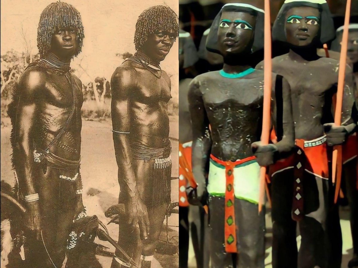 The Arabs took over Egypt around 639 ce and a few years later those same Arabs were attempting to conquer Nubia but were beat back by the  Nubian(𓅘𓎛𓋴 𓇋) archers. 

The expert archery skills put on display by these African warriors led the Arabs to give them the epithet "pupil