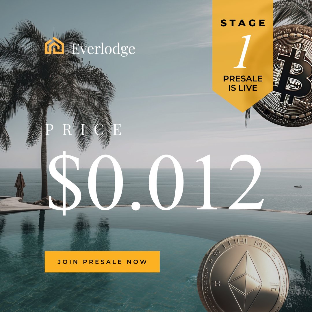 EverlodgeHQ's tweet photo. 🌍 Introducing #Everlodge: where AirBnb meets Web3!
Dive into the future of fractional vacation home ownership, combined with timeshare & NFT tech.
Don't miss out on the presale – be part of the next big thing in property! 🔗
🏡 https://t.co/SIYWBylwQD
#Web3Homes #Presale https://t.co/V6cZWJdsHe