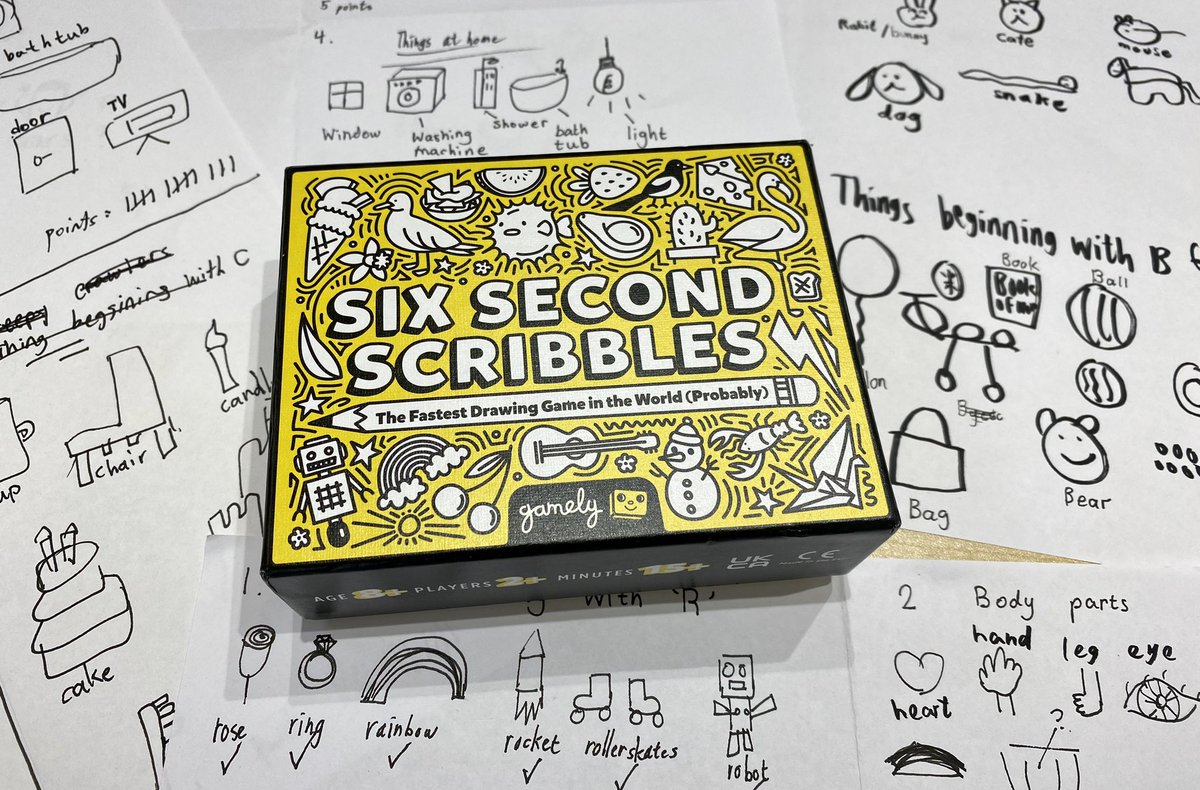 A great game 2 help students ready for Sketchnoting from @Gamely_Games . Teaches you to think fast and draw in quick pictures. Year 6 loved it!