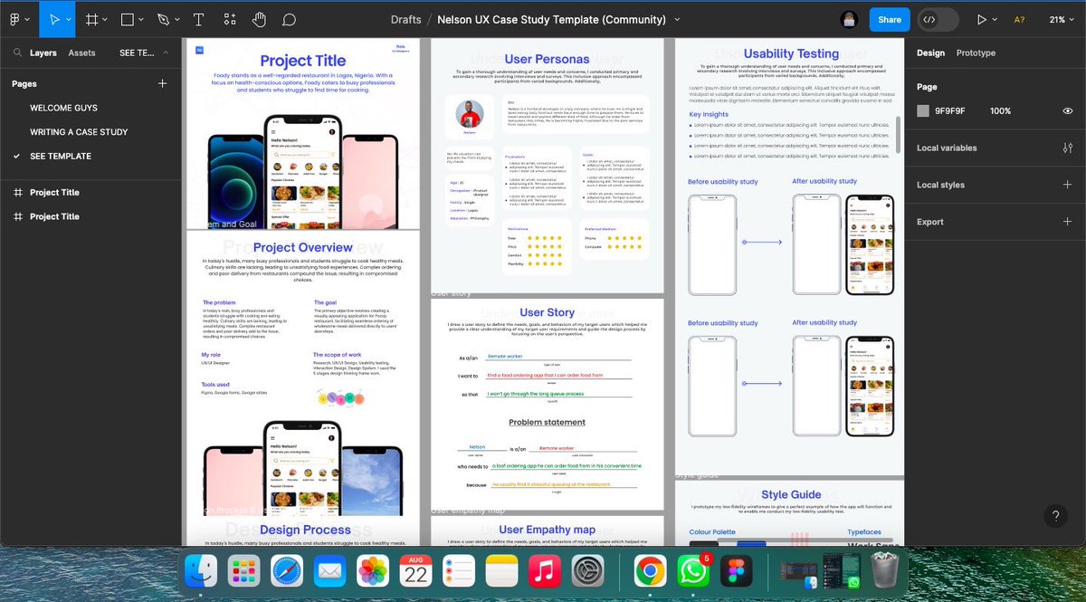 Nelsonyolemi1's tweet image. Designers 👨‍💻,

I have recently published a comprehensive case study template on the Figma community. Feel free to duplicate and make the most of it : figma.com/community/file…
Have questions? Shoot me a DM, I'll make sure to respond promptly.

Retweet and share with friends ❤️
