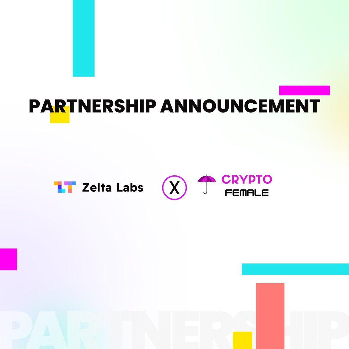 💼<a href="/cryptofemale_/">CryptoFemale☂️</a> is teaming up with 🚀 Zelta Labs to lead a revolutionary charge! 

🌐 We're fueling women's empowerment in the decentralized world. 🌱 Join us in building a stronger web3 with diversity and innovation! 💪🏽🌈 

#CryptoWomen #Web3Revolution